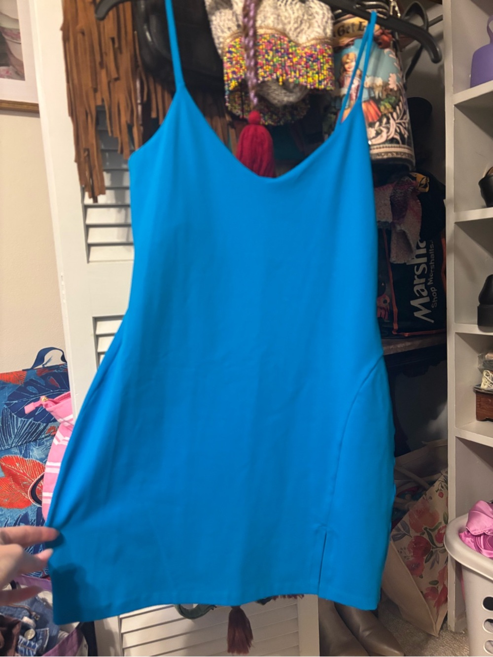 Susana Monaco blue dress